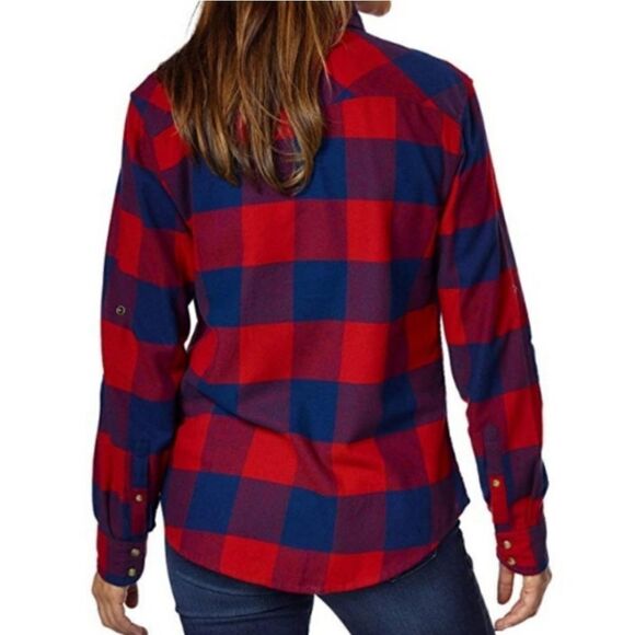 JACHS Girlfriend Bea Plaid Flannel Shirt - Picture 2 of 15